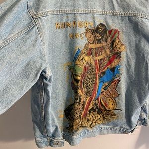 vintage denim jacket